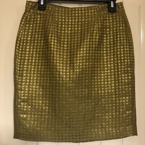 Tommy Hilfiger green skirt.
